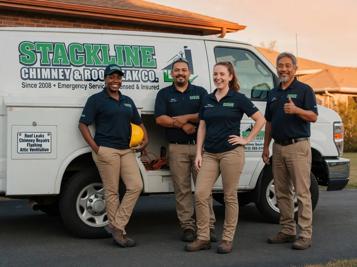 Chimney flashing repair company in Struthers, OH